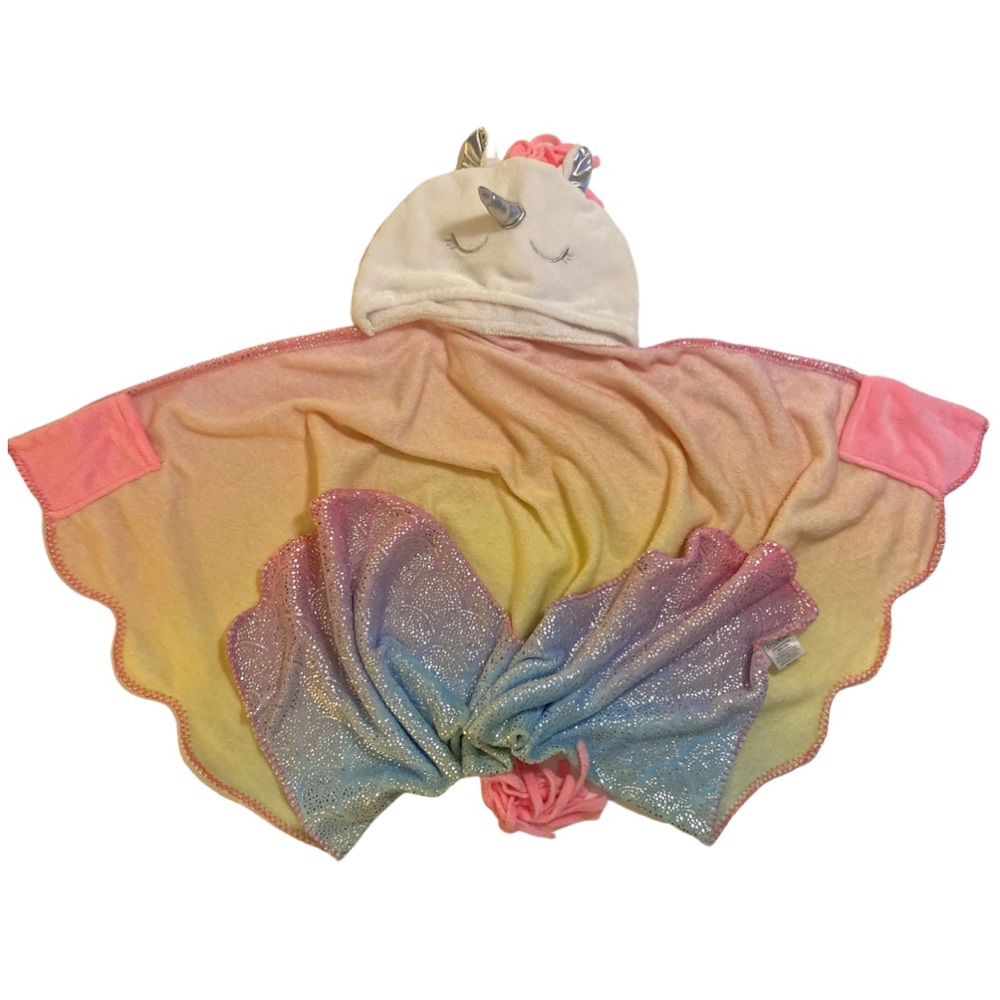 Unicorn wearable blanket robe size 50” x 40”